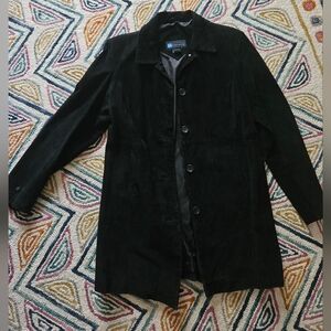 Y2K Suede leather jacket